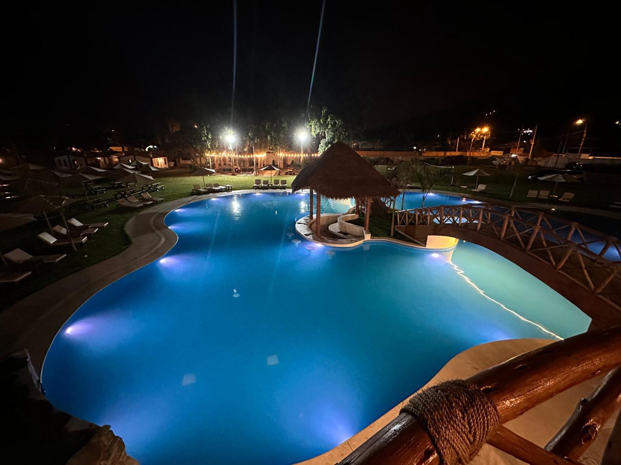 Los Andes - Restaurant & Bungalows Cieneguilla Exterior photo