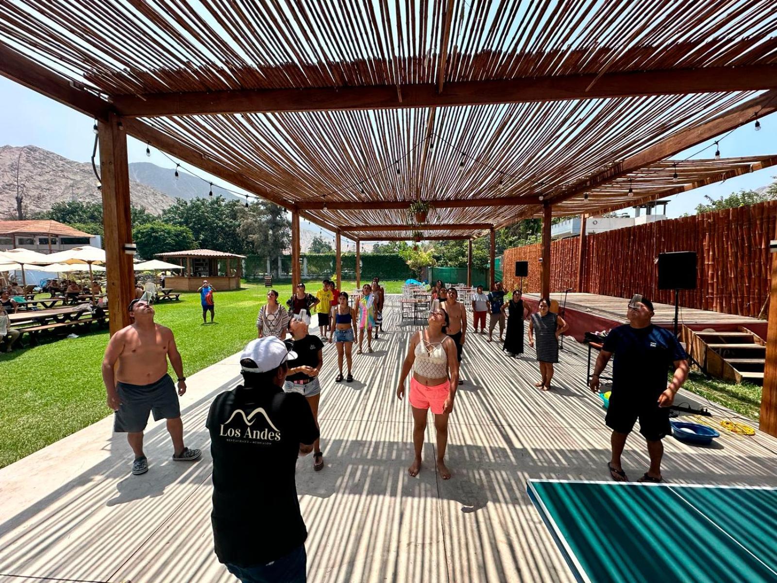 Los Andes - Restaurant & Bungalows Cieneguilla Exterior photo